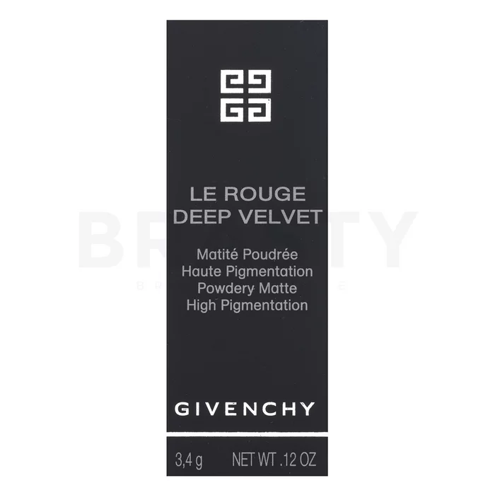 Givenchy Le Rouge Deep Velvet Lipstick šminka z matirnim učinkom 37 Rouge Graine 3,4 g
