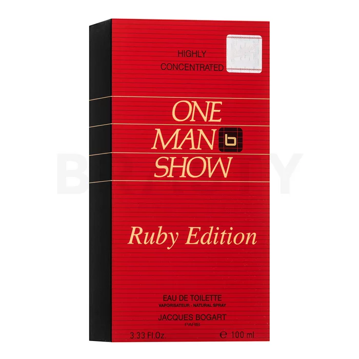 Jacques Bogart One Man Show Ruby Edition Eau de Toilette da uomo 100 ml