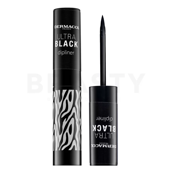 Dermacol Ultra Black Dipliner vloeibare eyeliner 2,8 ml