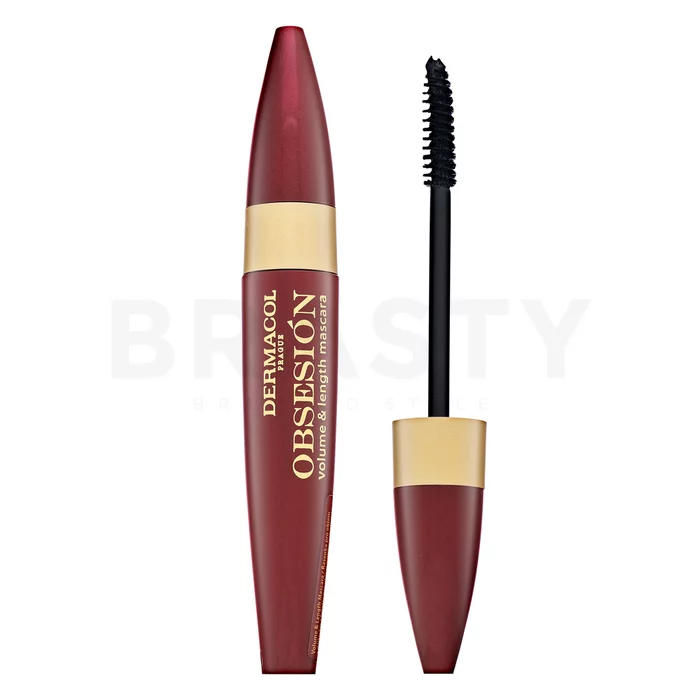 Dermacol Obsesión Volume & Length Mascara mascara voor wimperverlenging en volume 01 Black 9 ml