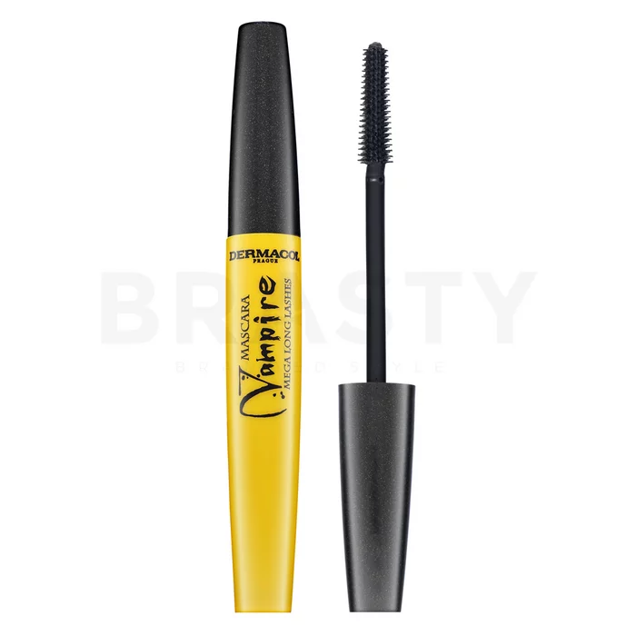 Dermacol Vampire Mega Long Lashes Mascara Wimperntusche für verlängerte Wimpern und Volumen Black 8 ml