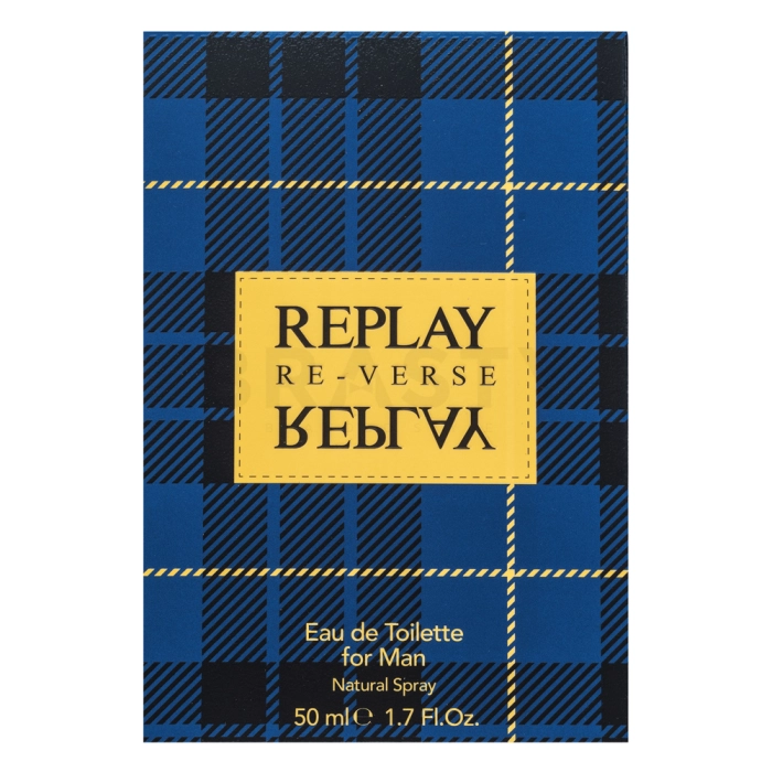 Replay Signature Reverse woda toaletowa dla mężczyzn 50 ml