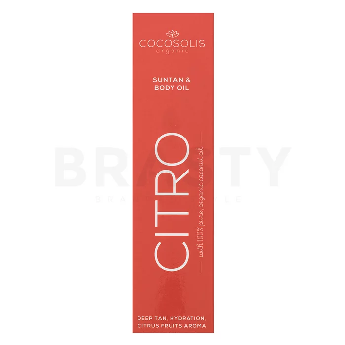 COCOSOLIS CITRO Suntan & Body Oil védő olaj hidratáló hatású 110 ml