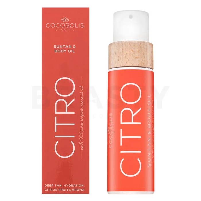 COCOSOLIS CITRO Suntan & Body Oil védő olaj hidratáló hatású 110 ml