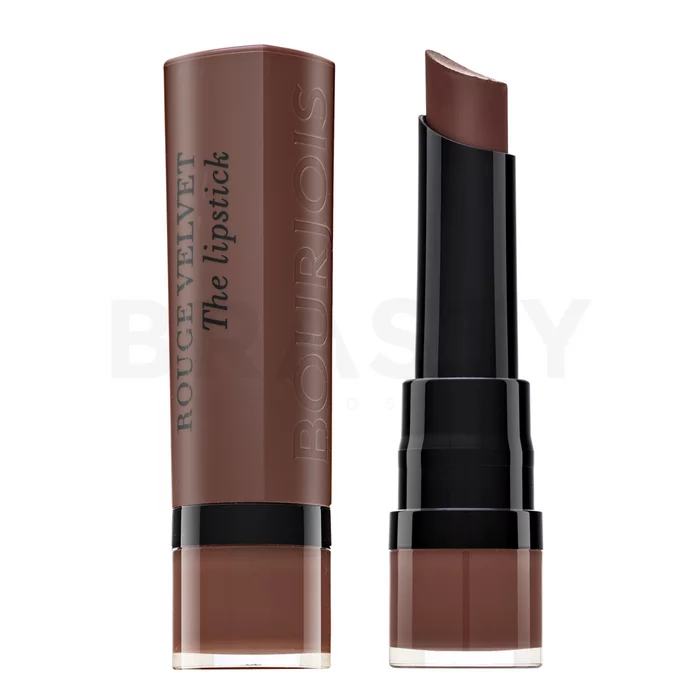 Bourjois Rouge Velvet The Lipstick дълготрайно червило за матов ефект 23 Taupe of Paris 2,4 g