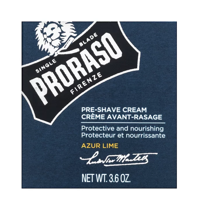 Proraso Azur Lime Pre-Shave Cream borotválkozás előtti krém 100 ml