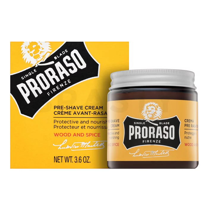 Proraso Wood And Spice Pre-Shave Cream Rasiercreme für Männer 100 ml