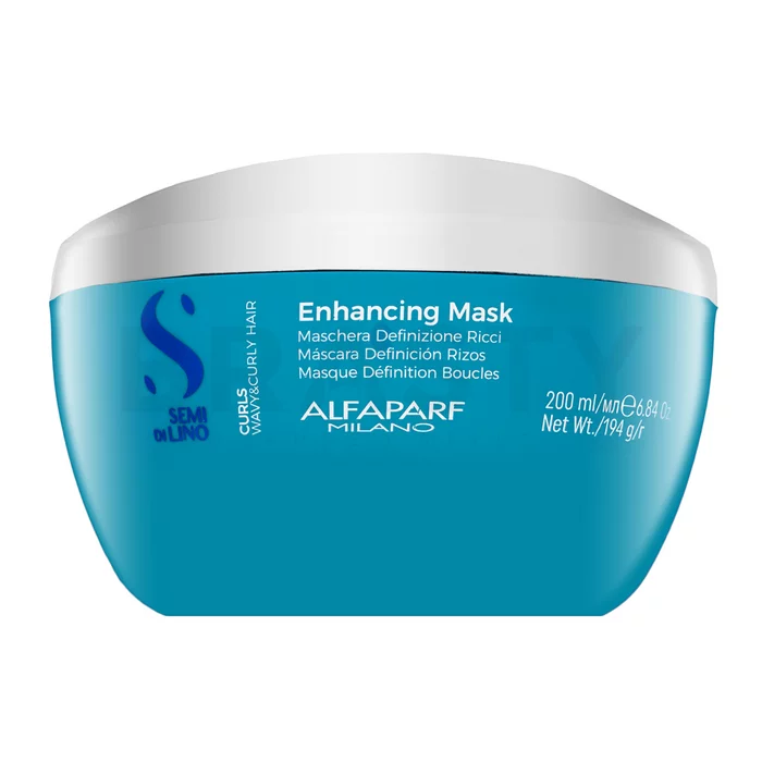 Alfaparf Milano Semi Di Lino Curls Enhancing Mask Mascarilla capilar nutritiva para cabello rizado 200 ml
