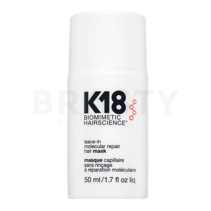 K18 Leave-In Molecular Repair Hair Mask Cuidado de enjuague Para cabello extra seco y dañado 50 ml