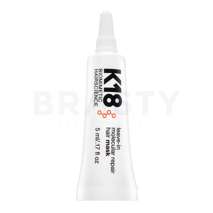 K18 Leave-In Molecular Repair Hair Mask Cuidado de enjuague Para cabello extra seco y dañado 5 ml