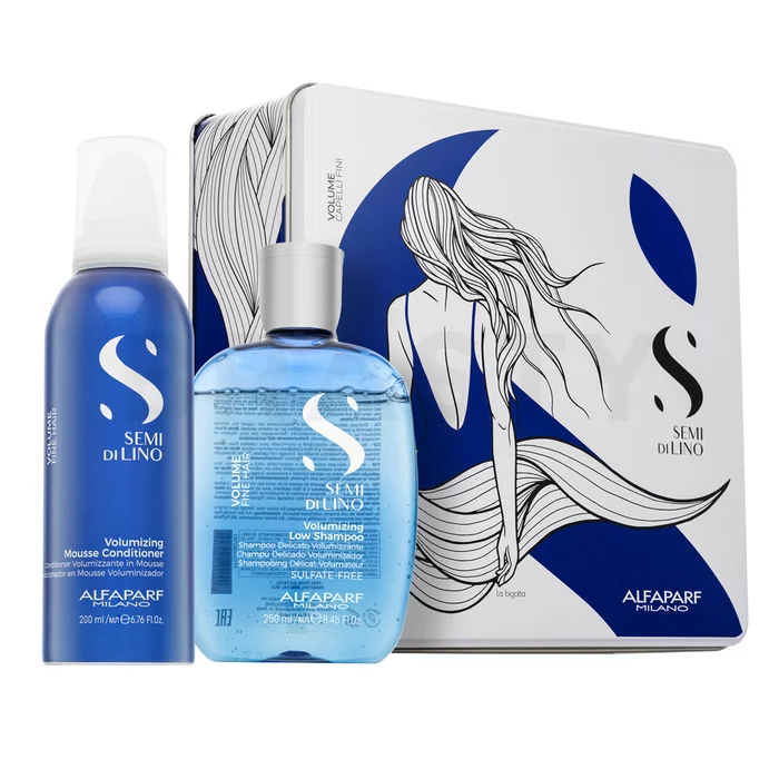 Alfaparf Milano Semi Di Lino Volume Volumizing Set sada pro objem vlasů od kořínků
