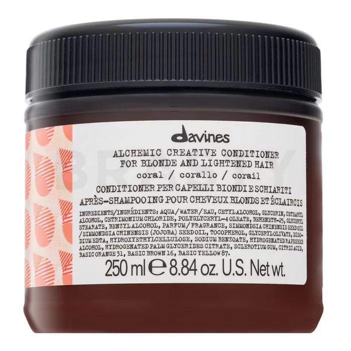 Davines Alchemic Conditioner Balzam za poudarjanje barve las Coral 250 ml