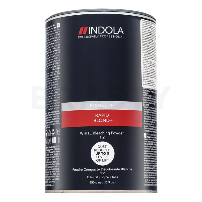 Indola Profession Rapid Blonde+ White Bleaching Powder púder hajszín világosításra 450 g