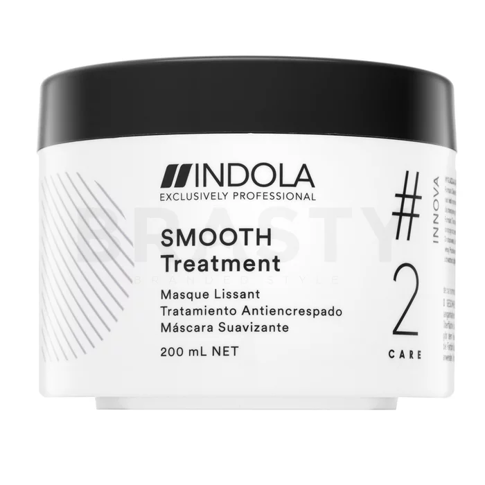Indola Smooth Treatment vyživujúca maska pre hebkosť a lesk vlasov 200 ml