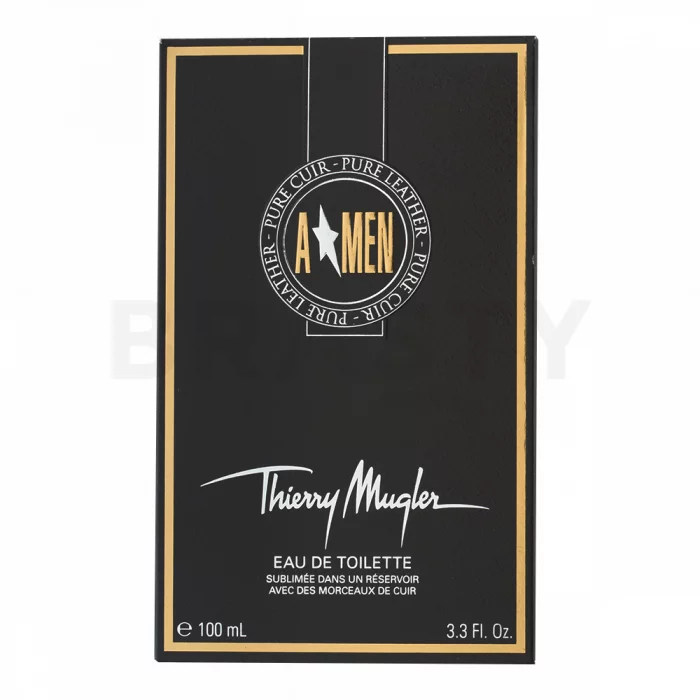 Thierry Mugler A*Men Pure Leather Eau de Toilette da uomo 100 ml