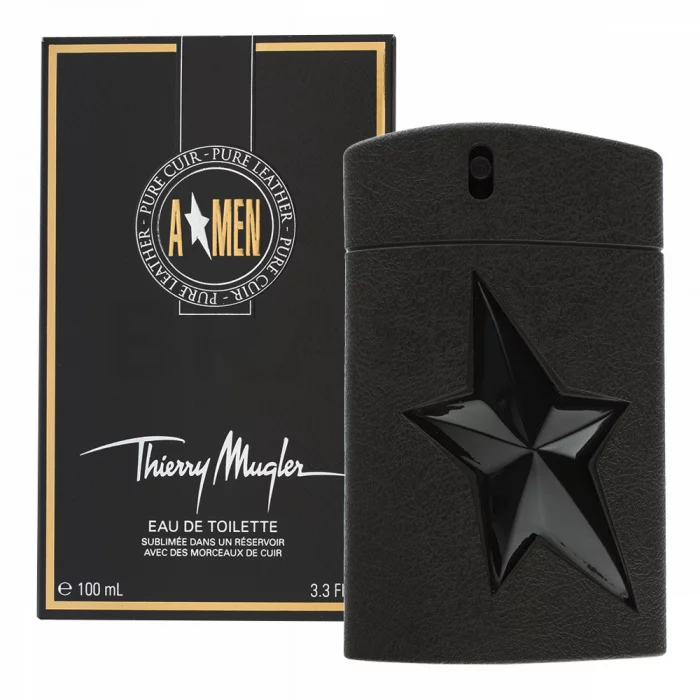 Thierry Mugler A*Men Pure Leather Eau de Toilette da uomo 100 ml