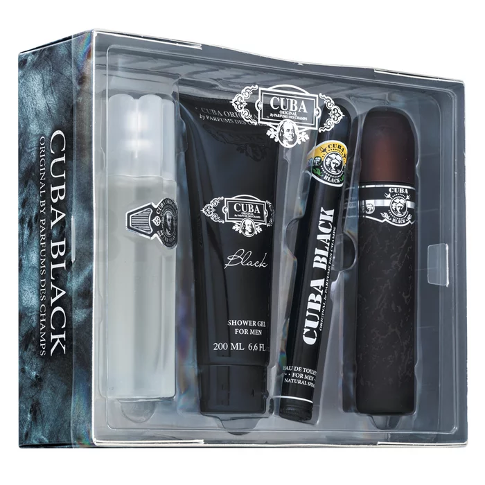 Cuba Black ajándékszett férfiaknak Set I.