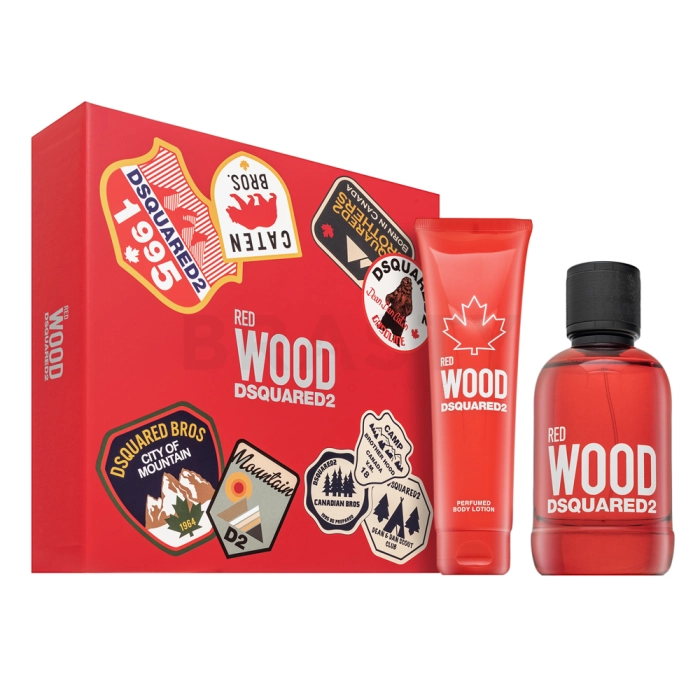 Dsquared2 Red Wood ajándékszett nőknek Set III. 100 ml