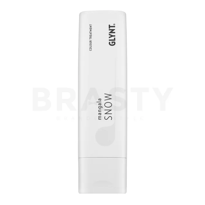 Glynt Mangala tápláló maszk színes pigmentekkel hajszín élénkítésére Snow 200 ml