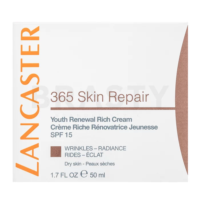 Lancaster 365 Skin Repair negovalna krema Youth Renewal Rich Cream SPF15 - Dry Skin 50 ml
