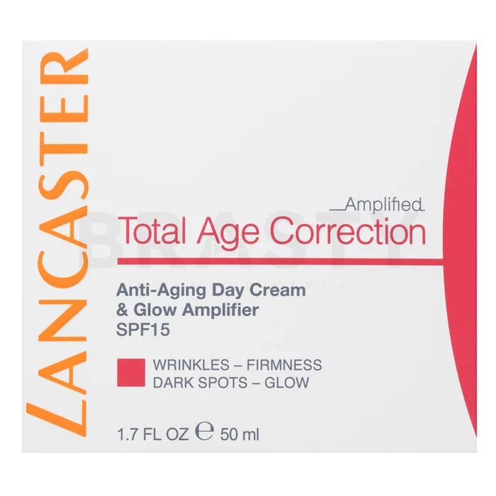 Lancaster Total Age Correction Amplified krema za kožo Anti-Aging Day Cream & Glow Amplifier SPF15 50 ml