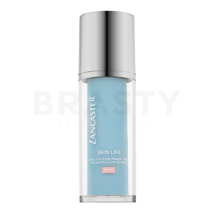 Lancaster Skin Life Shield & Glow Primer 2-in-1 SPF 30 - Universal Rosy Shade baza z ujednolicającą i rozjaśniającą skórę formułą 30 ml