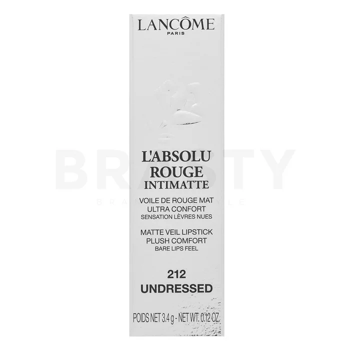 Lancôme L'Absolu Rouge Intimatte Lipstick with a matt effect 212 Undressed 3,4 g