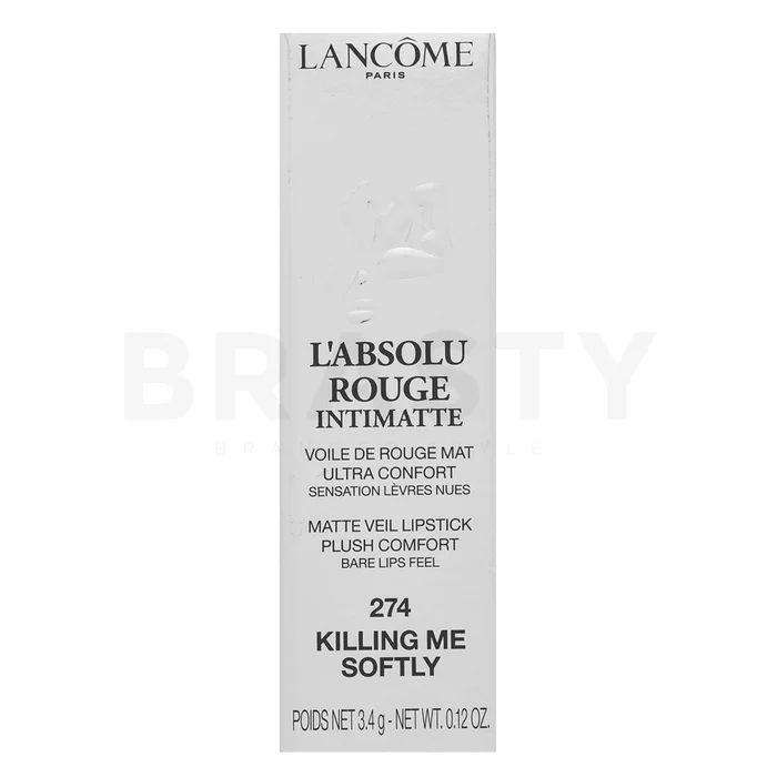 Lancôme L'Absolu Rouge Intimatte Lipstick with a matt effect 274 Killing Me Softly 3,4 g