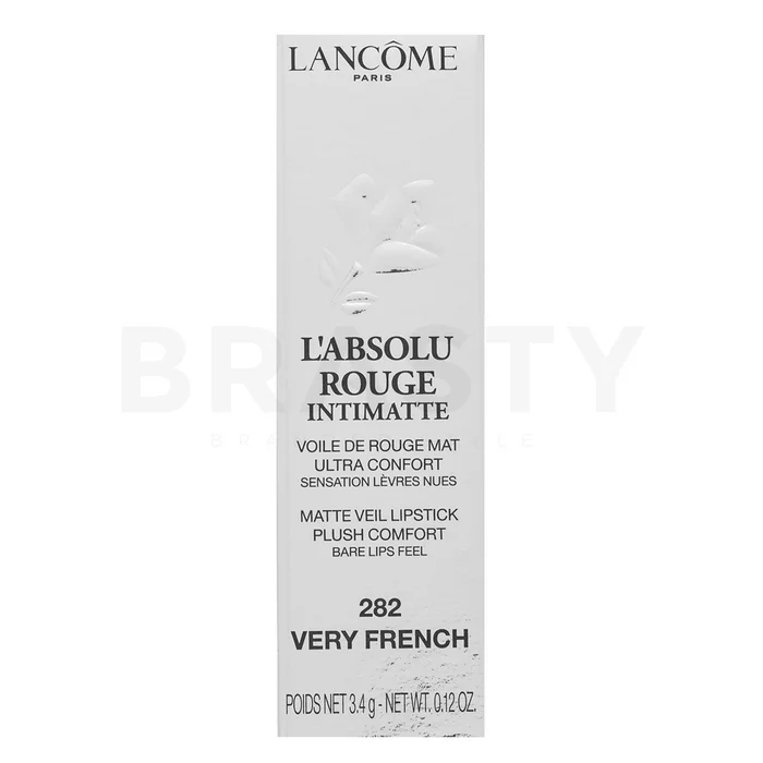 Lancôme L'Absolu Rouge Intimatte Lipstick with a matt effect 282 Very French 3,4 g