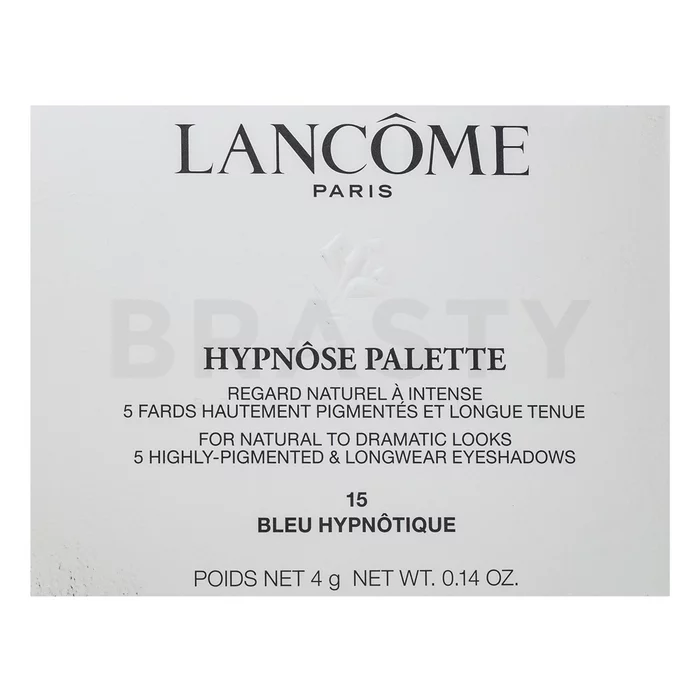 Lancôme Hypnôse Palette Palette paletă cu farduri de ochi 15 Bleu Hypnôtique 4 g