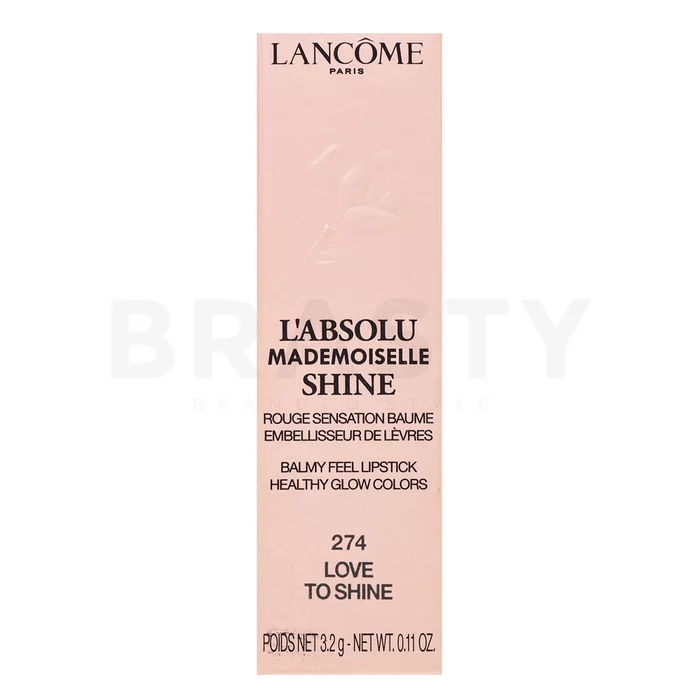 Lancôme L'Absolu Mademoiselle Shine Lipstick червило с овлажняващо действие 274 Love To Shine 3,2 g