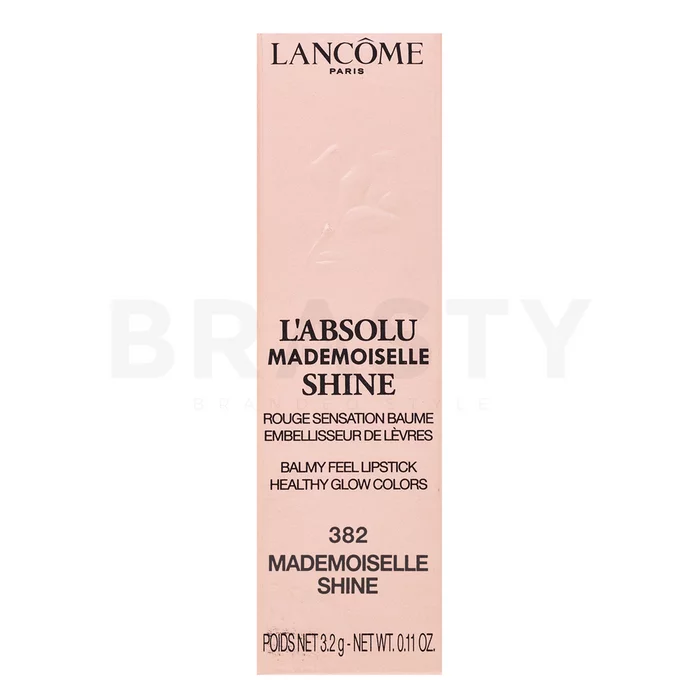 Lancôme L'Absolu Mademoiselle Shine Lipstick червило с овлажняващо действие 382 Mademoiselle Shine 3,2 g