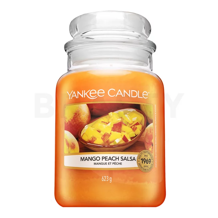 Yankee Candle Mango Peach Salsa świeca zapachowa 623 g