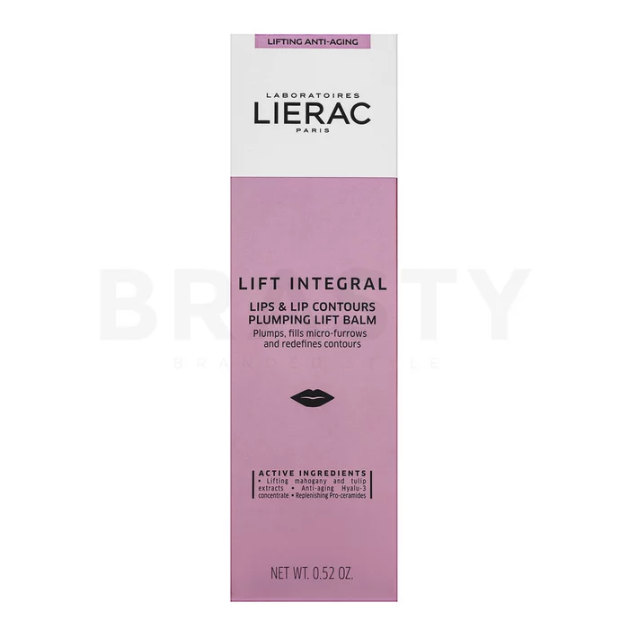 Lierac Lift Integral tápláló ajakbalzsam Lips & Lip Contours Plumping Lift Balm 15 ml