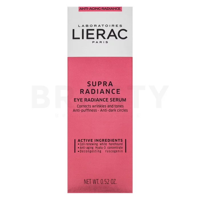 Lierac Supra Radiance szemfiatalító szérum Eye Radiance Serum 15 ml