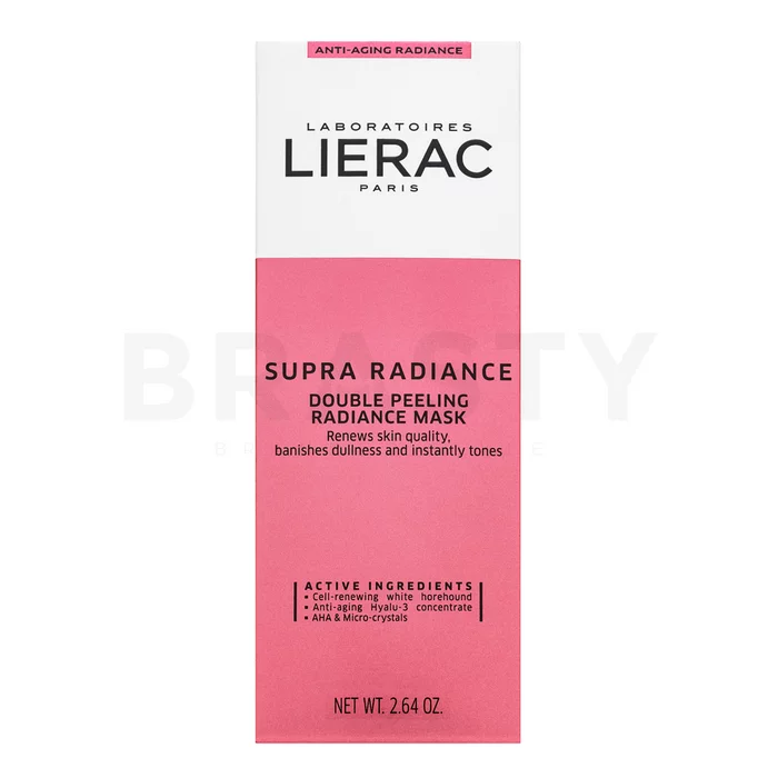 Lierac Supra Radiance hámlasztó maszk Double Peeling Radiance Mask 75 ml