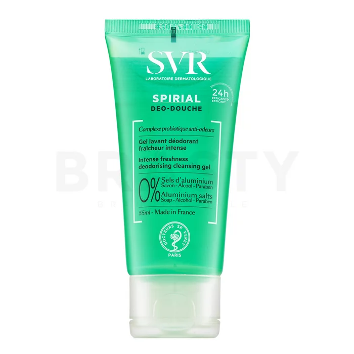 SVR Spirial Déo-Douche Intense Freshness tusfürdő gél minden bőrtípusra 55 ml