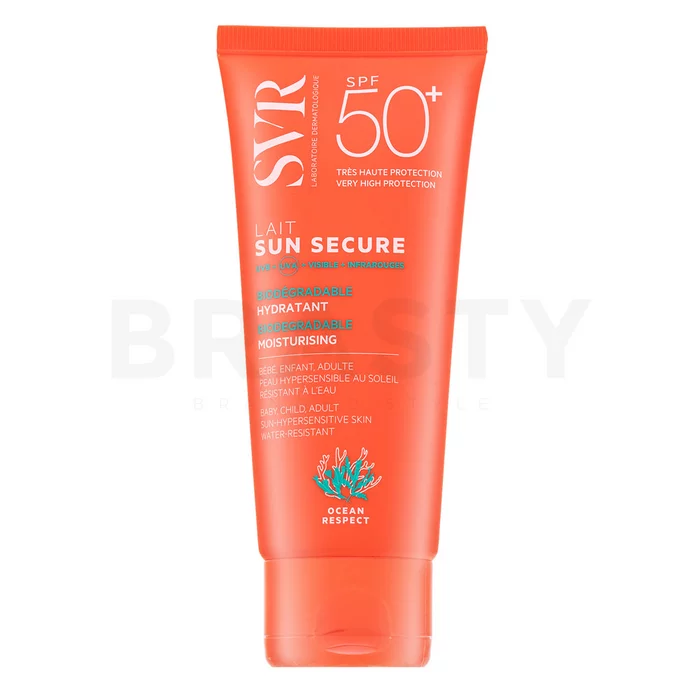 SVR Sun Secure SPF50+ Lait Bodegradable Moisturising vochtinbrengende bodylotion tegen blootstelling aan de zon 100 ml