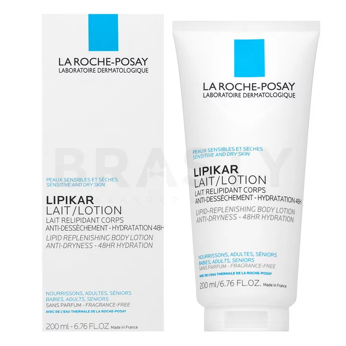 La Roche-Posay Lipikar Lait Lipid-Replenishing Body Milk vochtinbrengende bodylotion voor de droge huid 200 ml