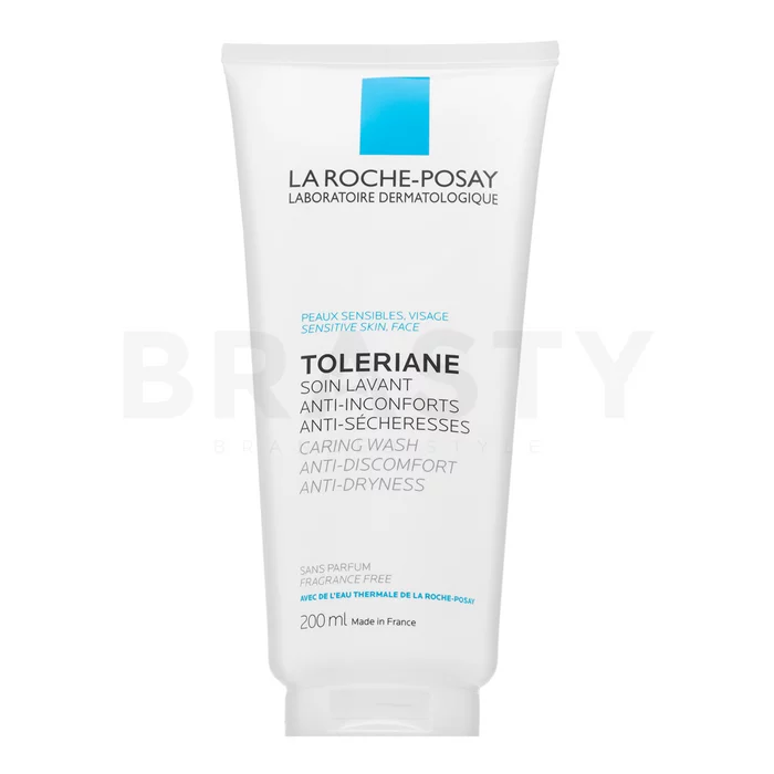 La Roche-Posay Toleriane Caring-Wash crema detergente protettiva nutriente per pelle sensibile 200 ml