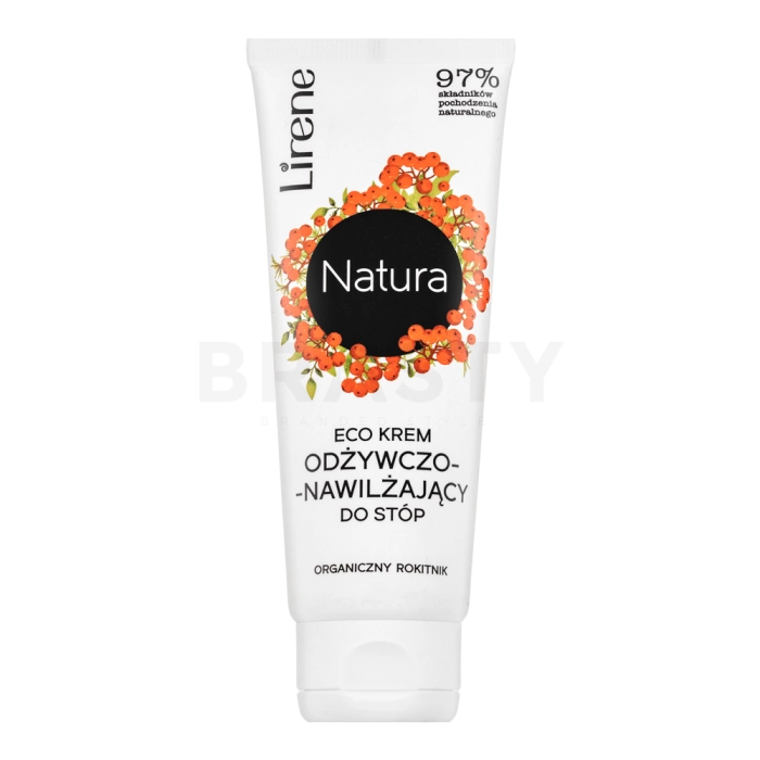 Lirene Natura Eco Organic Sea Buckthorn Foot Cream lábkrém száraz bőrre 75 ml