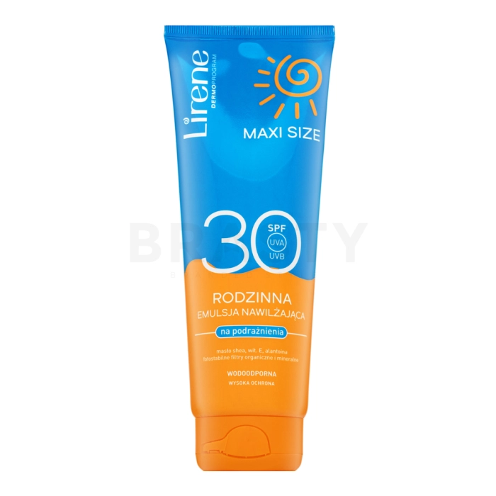 Lirene Sun Family Moisturizing Suntan Lotion SPF30 napozó krém 250 ml