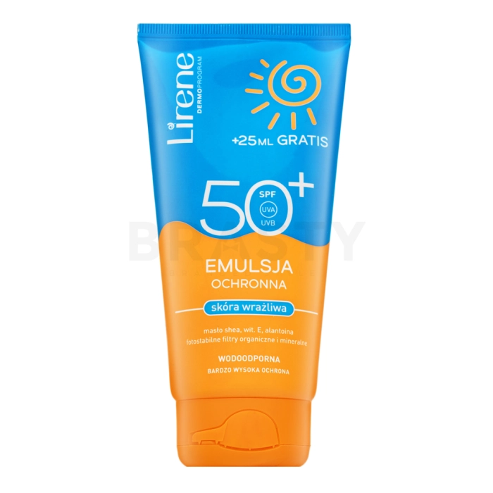 Lirene Sun Lotion Sensitive Skin SPF50+ mleczko do opalania 175 ml