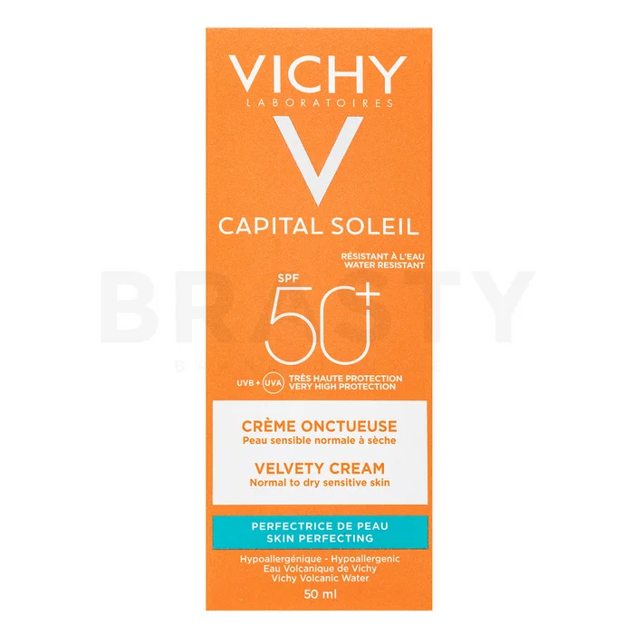Vichy Capital Soleil zaščitna krema Water Resistant SPF50+ Velvety Cream 50 ml
