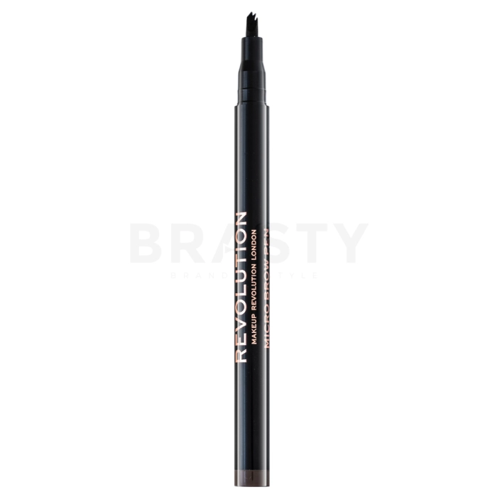 Makeup Revolution Micro Brow Pen svinčnik za obrvi Medium Brown 1 ml