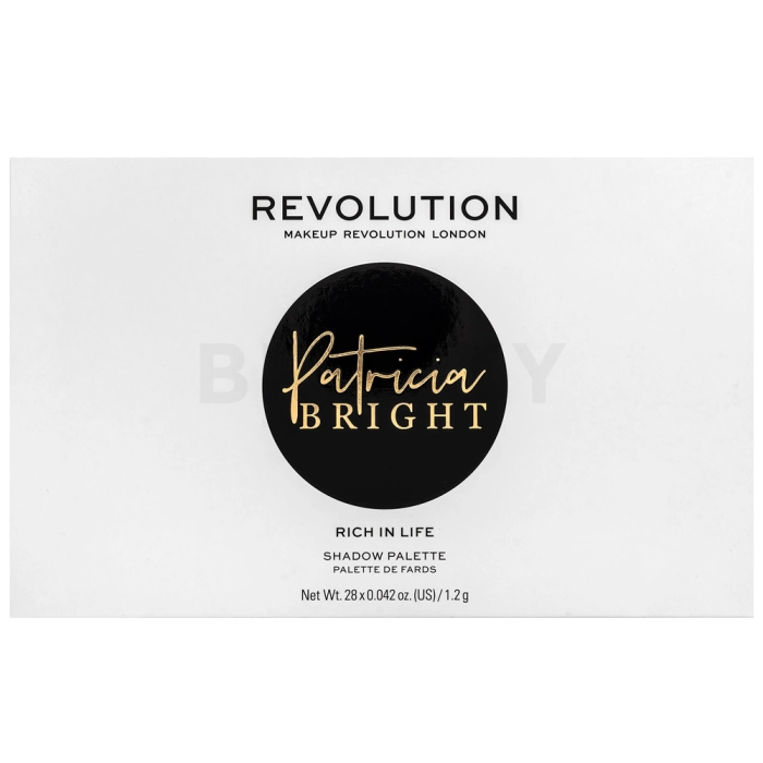 Makeup Revolution Patricia Bright Rich In Life Eyeshadow Palette oogschaduw palet 34 g