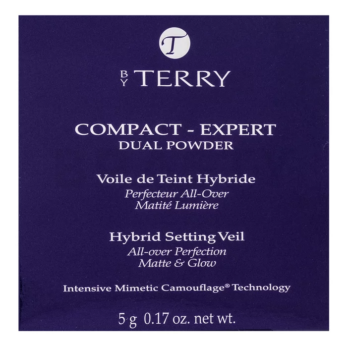 By Terry Compact - Expert Dual Powder púder az egységes és világosabb arcbőrre 4 Beige Nude 5 g