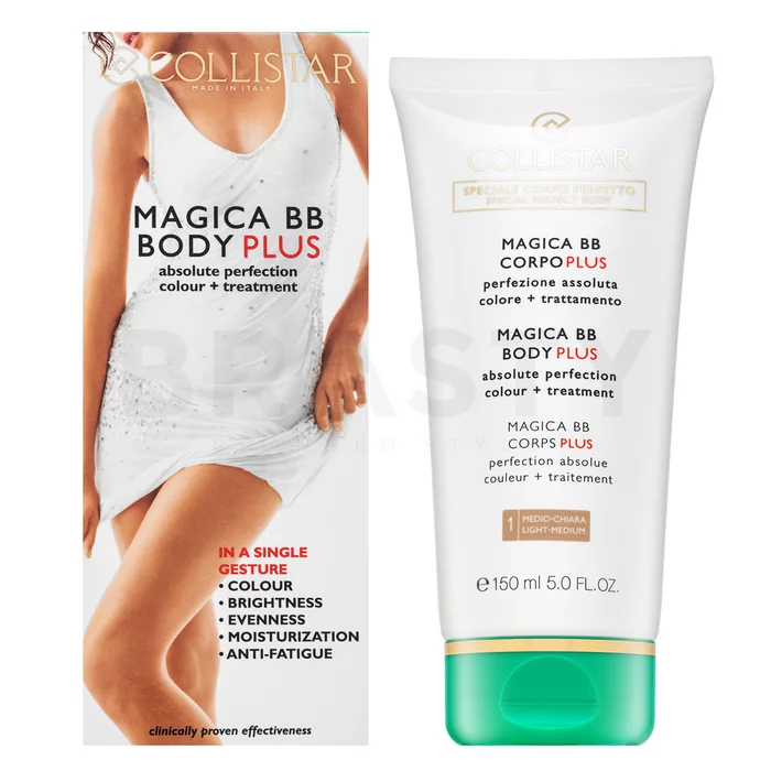 Collistar Magica BB Body Plus Absolute Perfection Color + Treatment fondotinta liquido contro le imperfezioni della pelle 1 Light Medium 150 ml