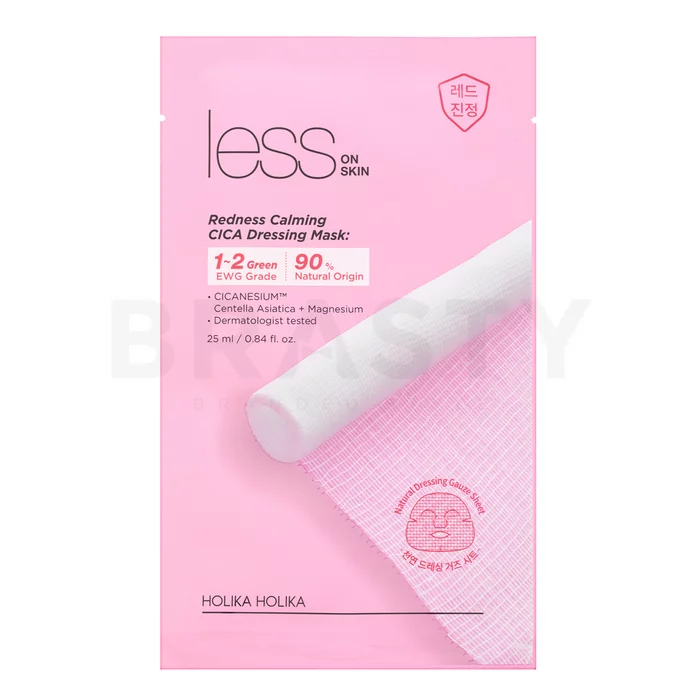 Holika Holika Less On Skin linnen masker Redness Calming CICA Dressing Mask 25 ml