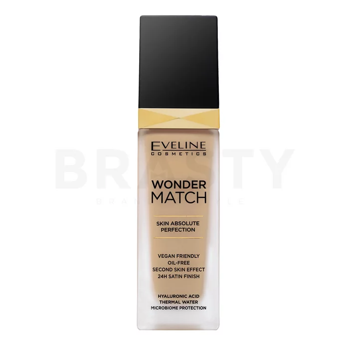 Eveline Wonder Match Skin Absolute Perfection dlhotrvajúci make-up pre zjednotenú a rozjasnenú pleť 30 Cool Beige 30 ml